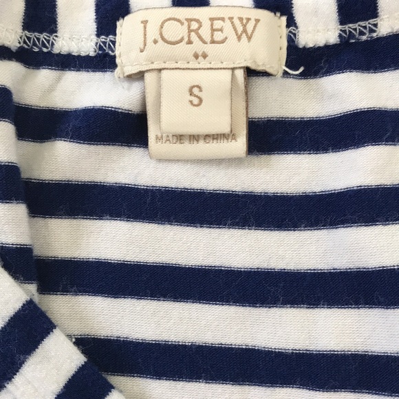 J. CREW Blue White Sleeveless Maxi Dress Size S - Picture 8 of 10